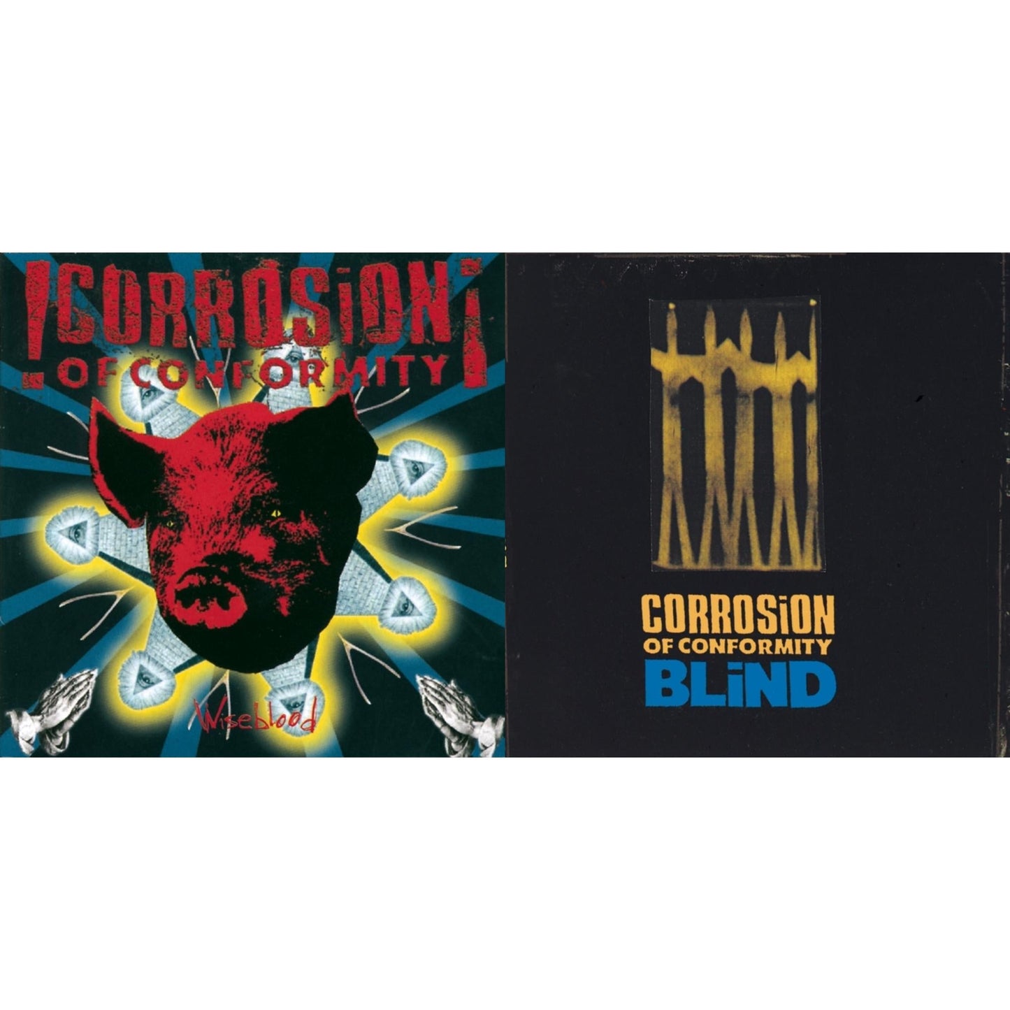 Corrosion Of Conformity - Wiseblood & Blind - CD Bundle