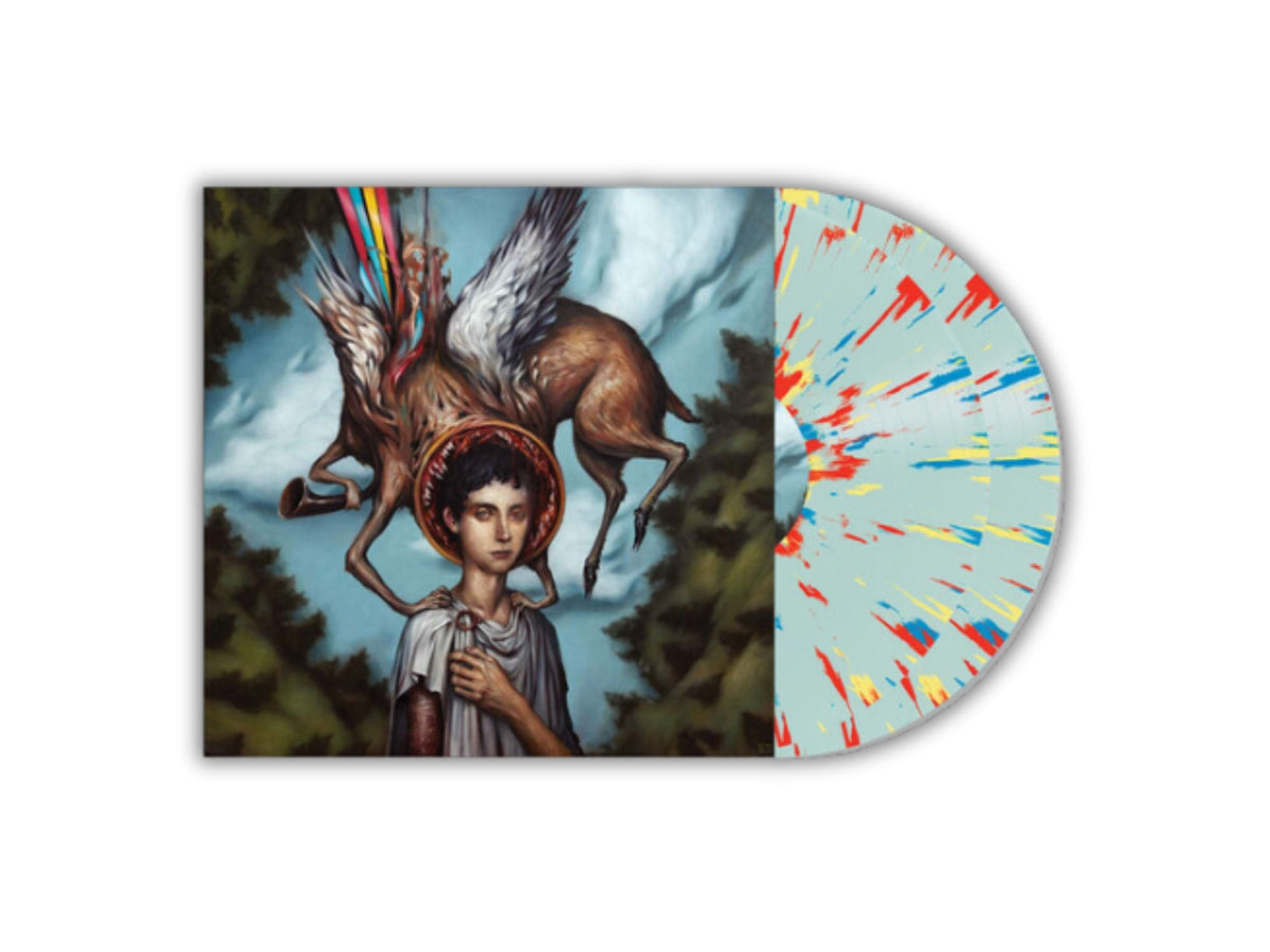 Circa Survive - Blue Sky Noise (Limited Edition Clear Blue w/ Blue,Yellow & Red Splatter Colored Vinyl) Vinyl Record