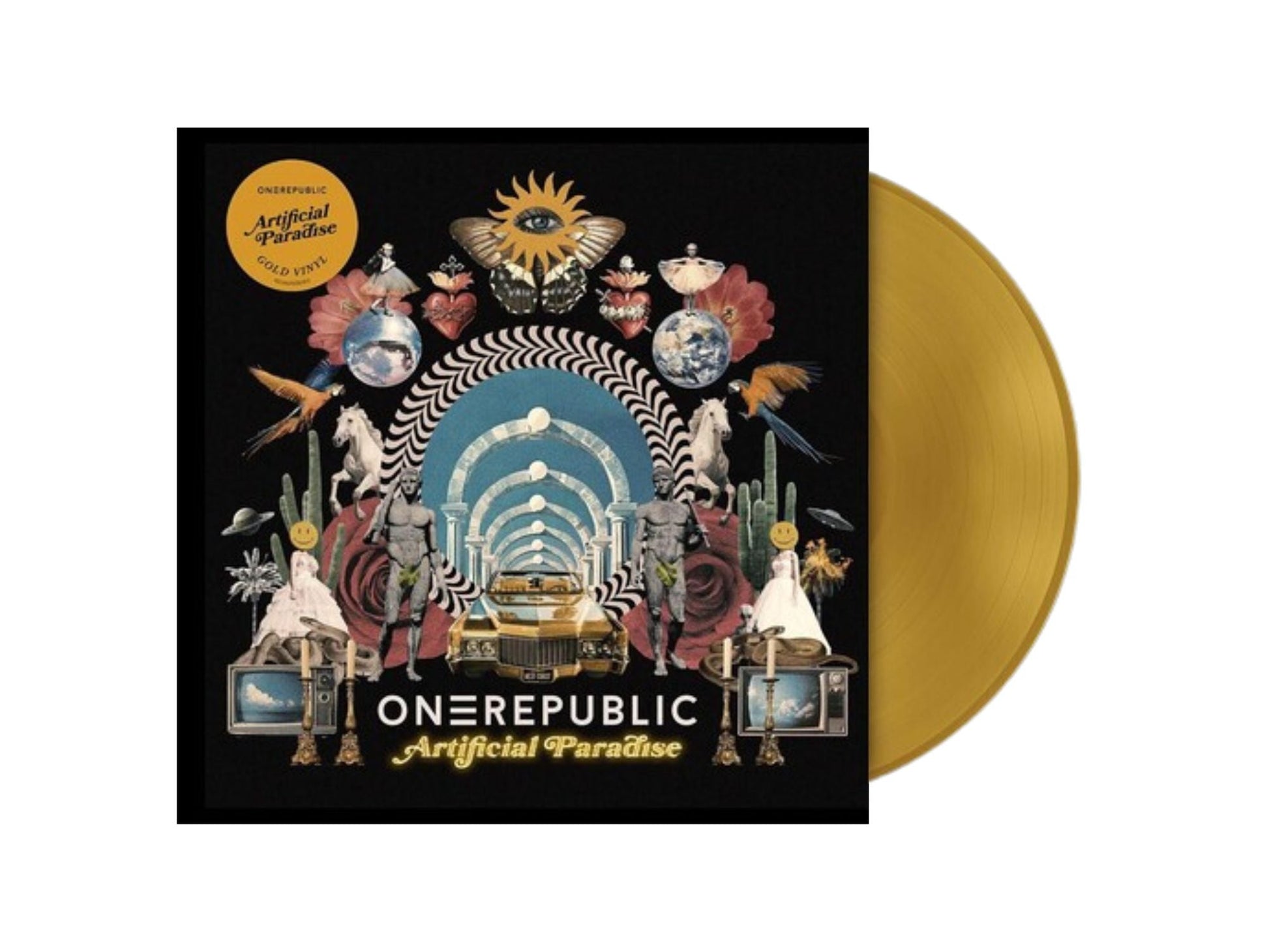 OneRepublic - Artificial Paradise (Limited Edition Gold Colored Vinyl) Vinyl Record