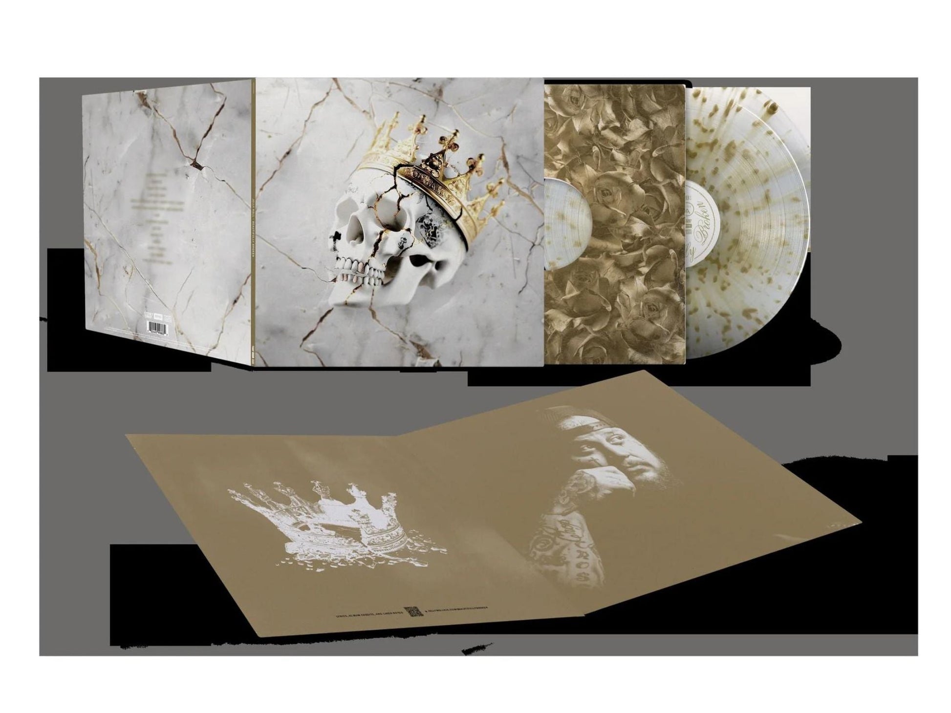 Jelly Roll - Beautifully Broken (Limited Edition Clear & Gold Splatter Colored Vinyl) Vinyl Record