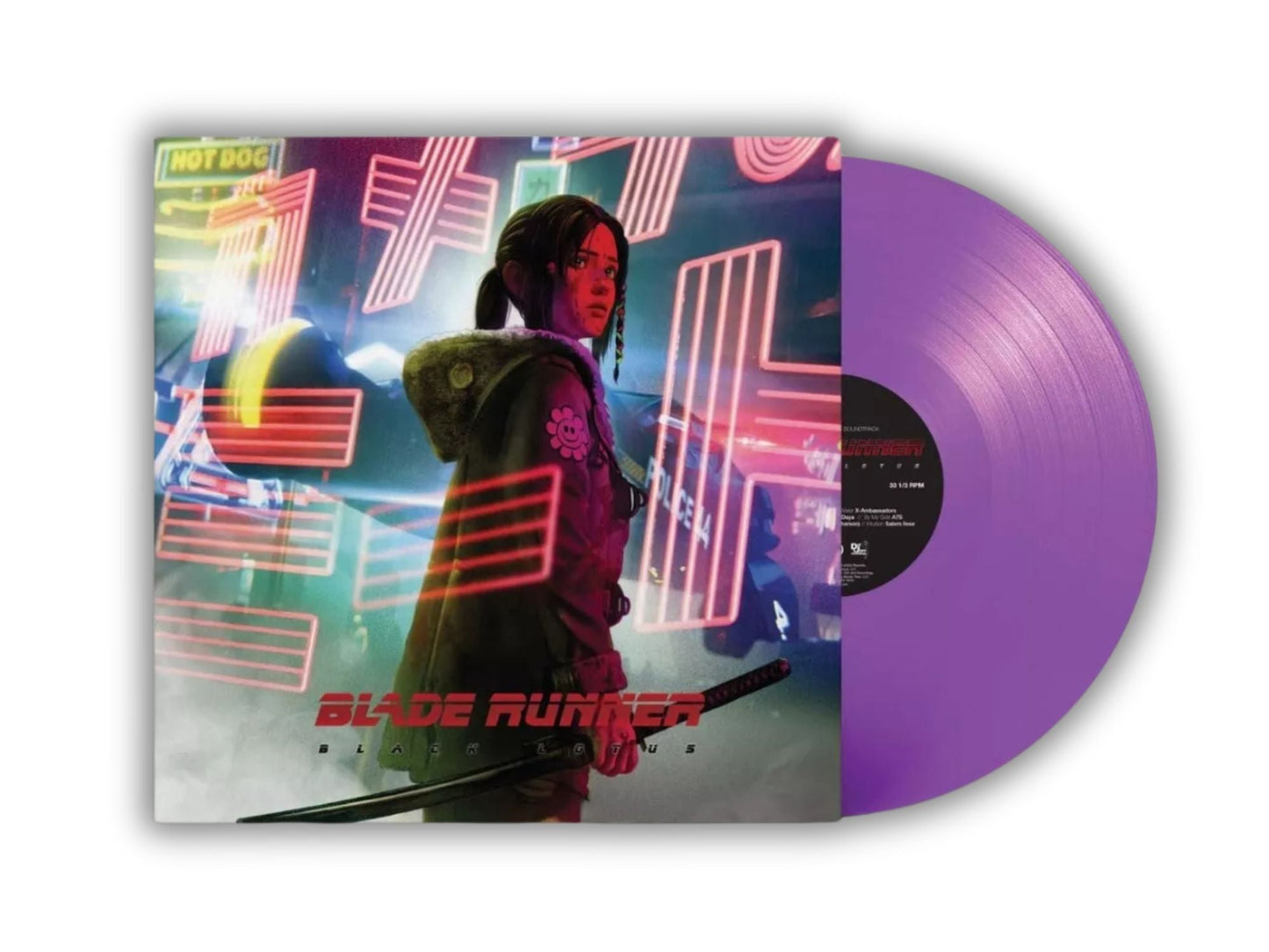 Blade Runner Black Lotus Soundtrack (Limited Edition Neon Magenta Colored Vinyl) Vinyl Record