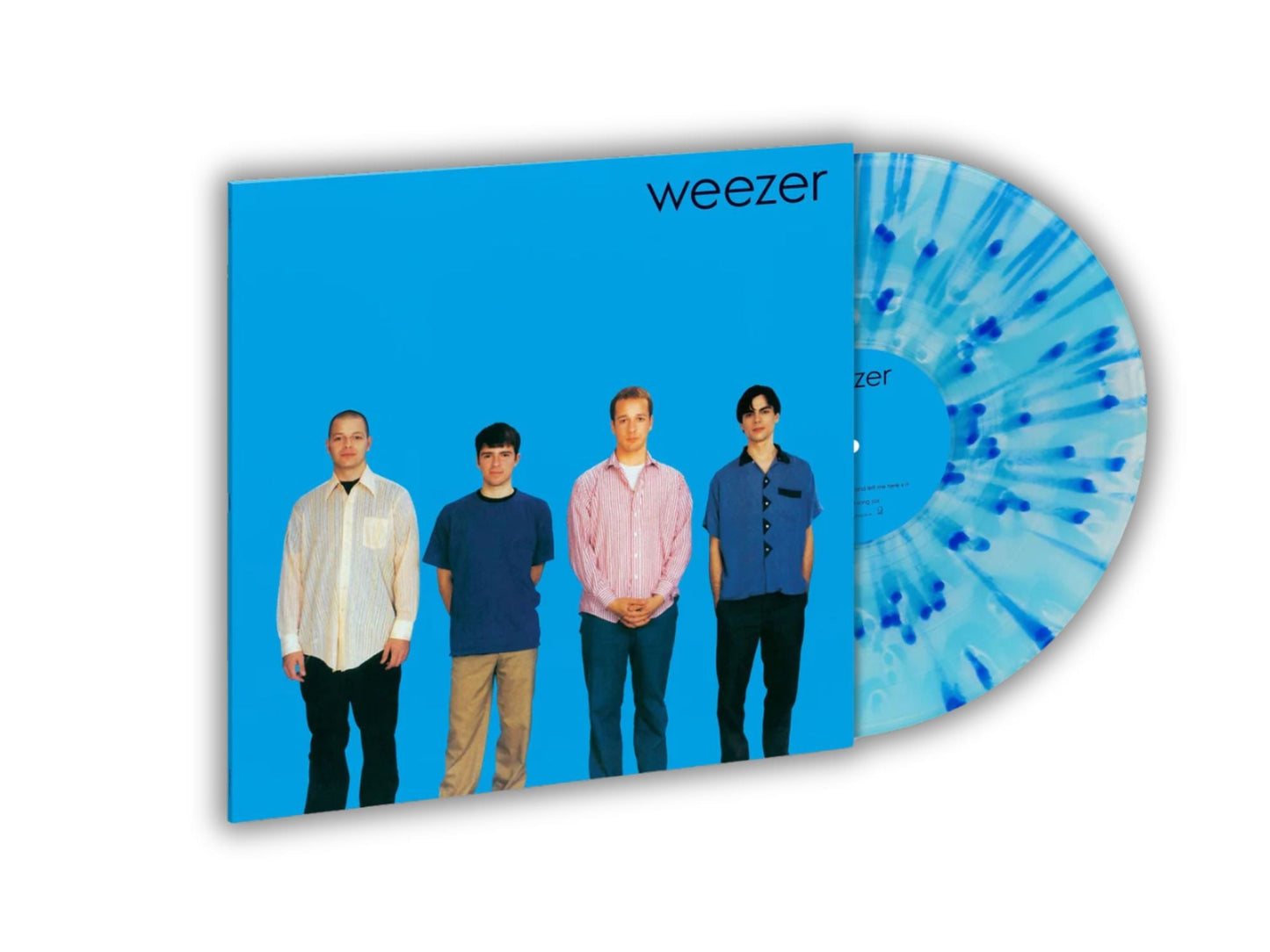 Weezer - Weezer [Blue Album] (Limited Edition Ghostly Blue & Clear Splatter Colored Vinyl, Indie Exclusive) Vinyl Record