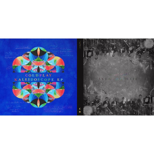 Coldplay - Kaleidoscope Ep (180G) & Everyday Life (2LP Vinyl/180G/Dl Card/Foil/Holographic Stamping) - Bundle Vinyl Record