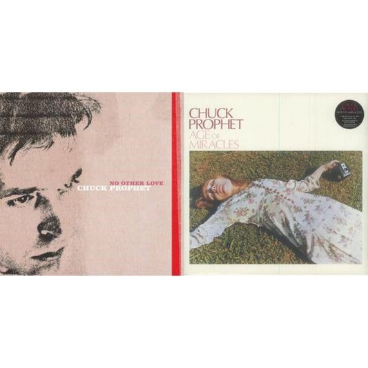 Chuck Prophet - Age Of Miracles (Pink Marbled LP Vinyl) & No Other Love (Red Splatter LP Vinyl) (I)