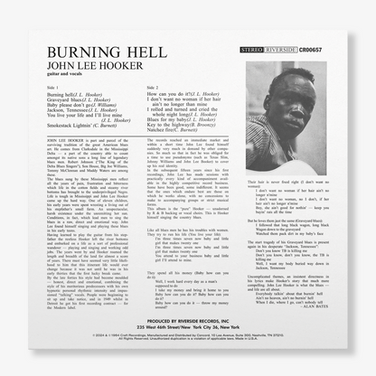 Burning Hell (Bluesville Series) (180g LP) Vinyl Record