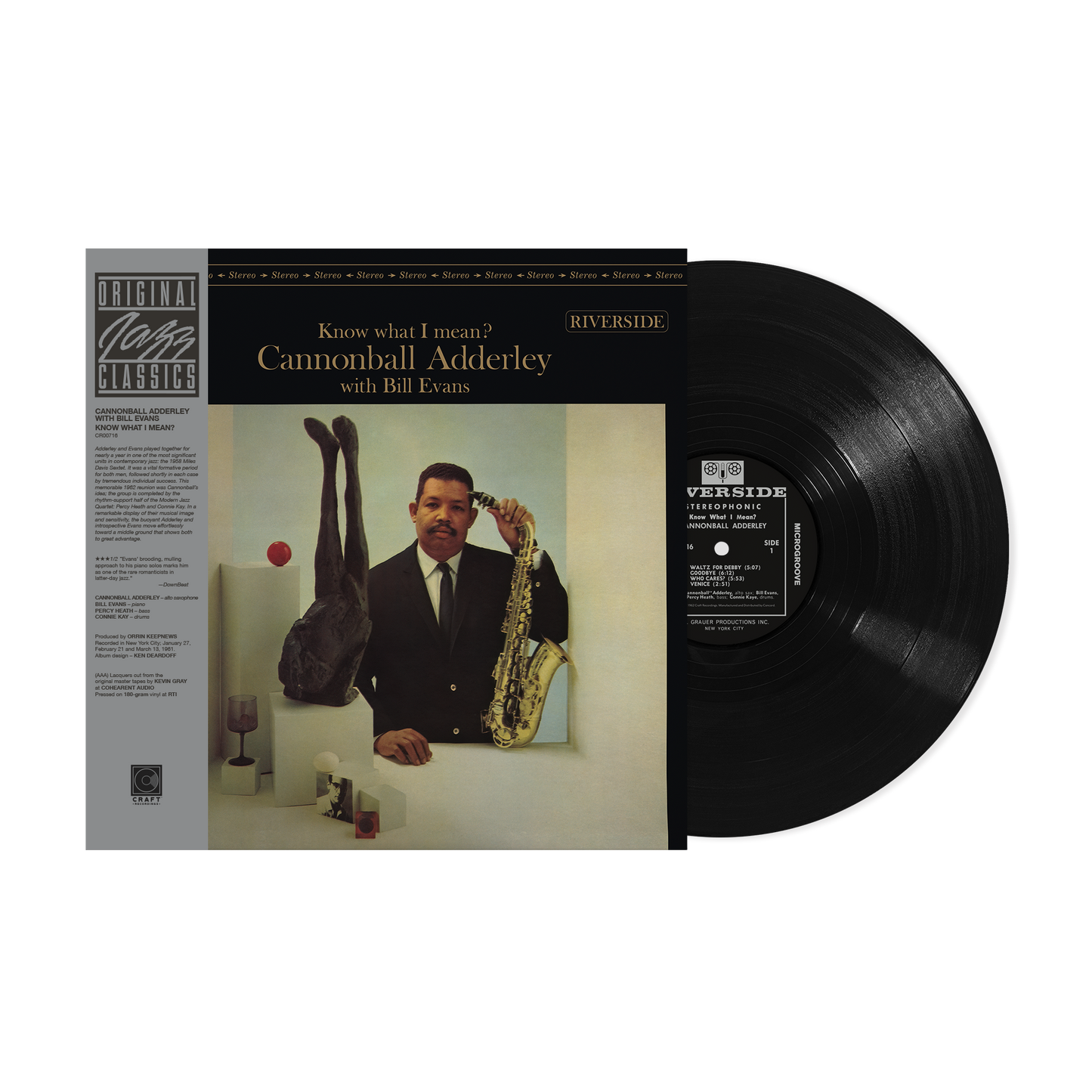 Know What I Mean? (Original Jazz Classics Series) (180g LP) Vinyl Record