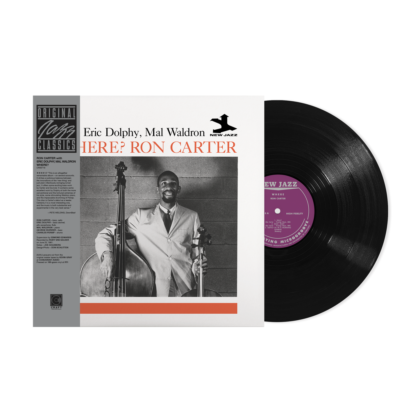 Where? (Original Jazz Classics Series) (180g LP) Vinyl Record