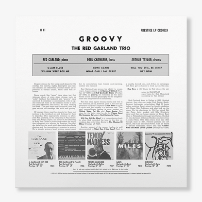 Groovy (Original Jazz Classics Series) (180g LP) Vinyl Record