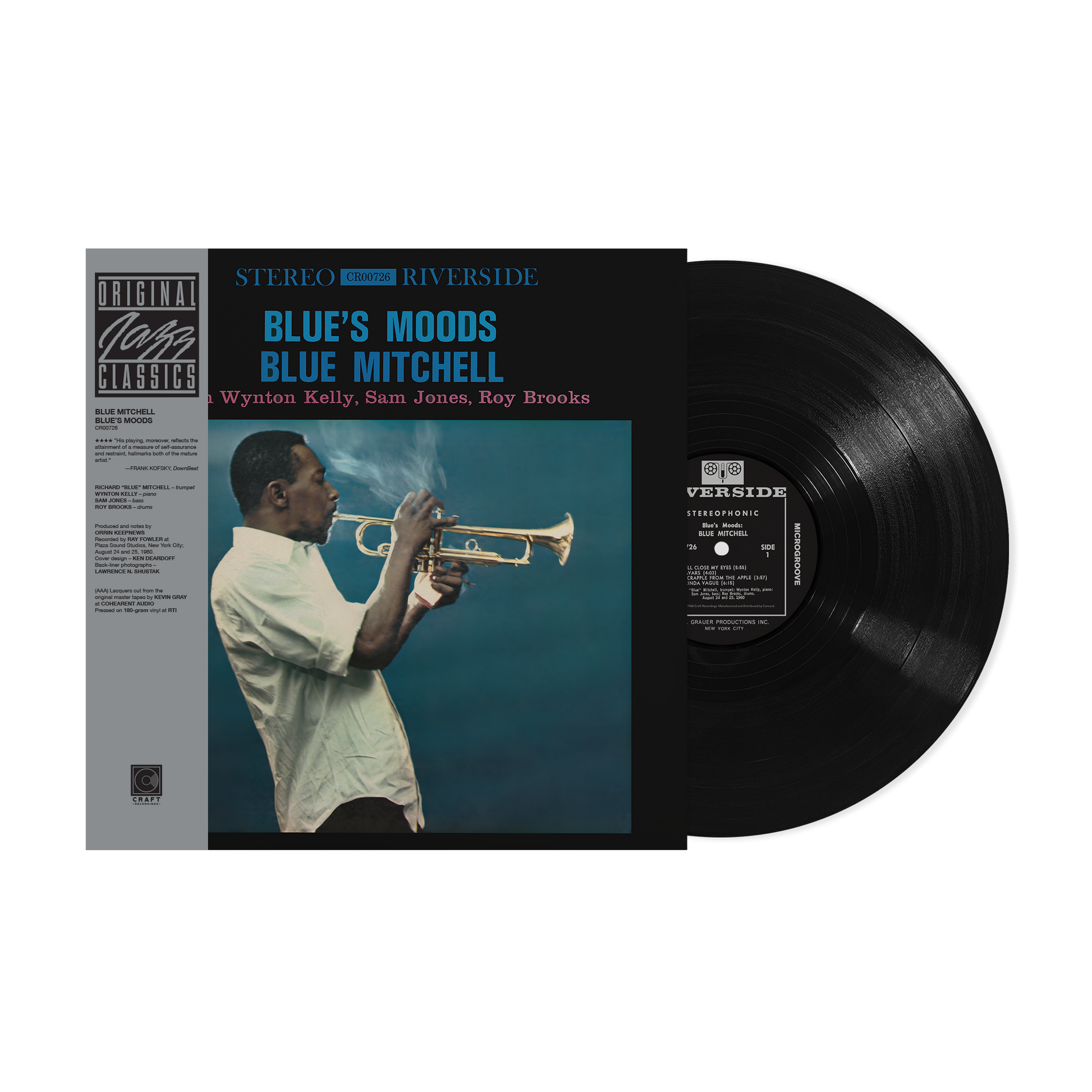Blue’s Moods (Original Jazz Classics Series) (180g LP) Vinyl Record