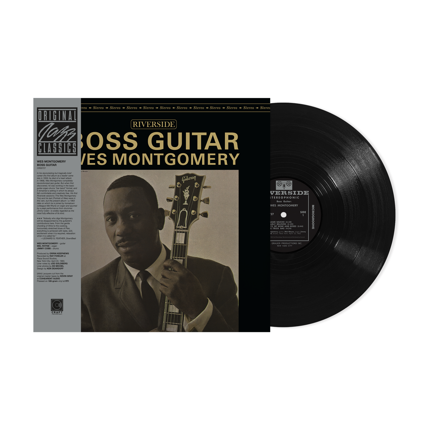 Boss Guitar (Original Jazz Classics Series) (180g LP) Vinyl Record