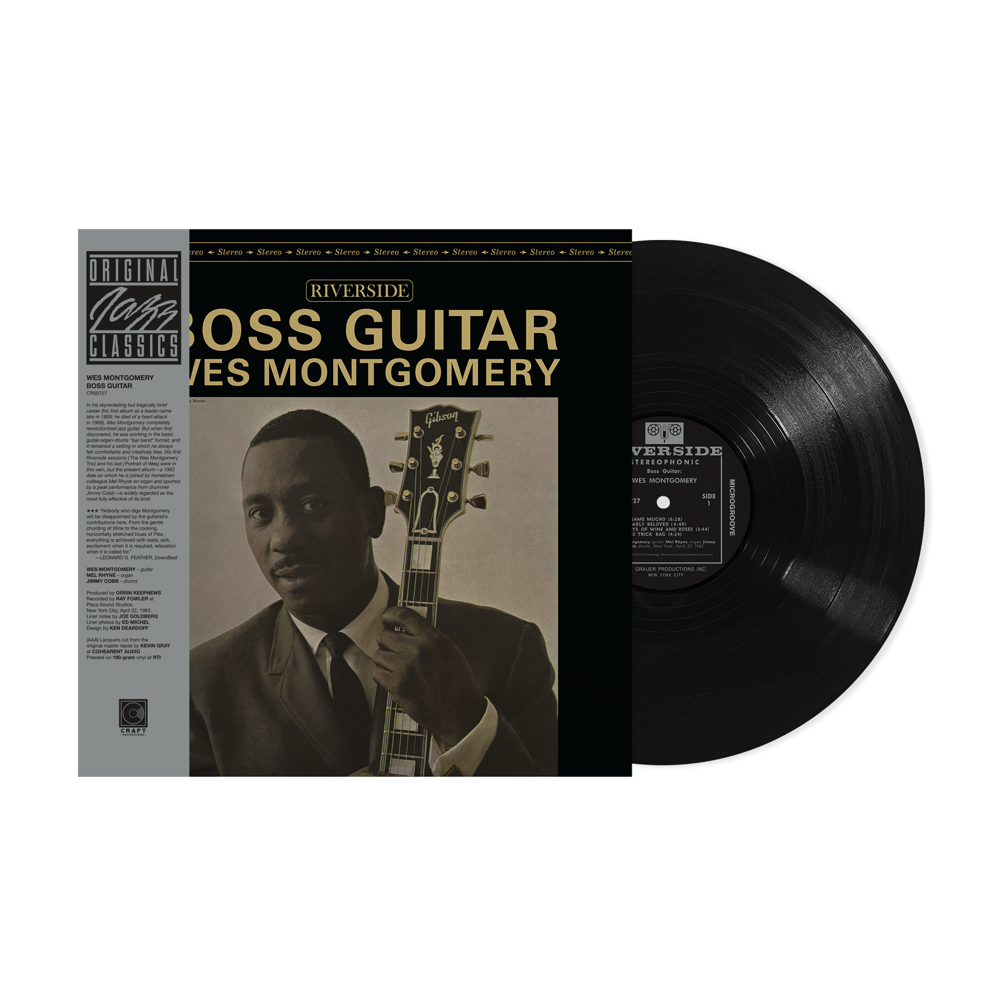 Boss Guitar (Original Jazz Classics Series) (180g LP) Vinyl Record