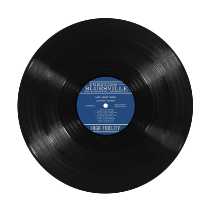Last Night Blues (Bluesville Series) (LP) Vinyl Record