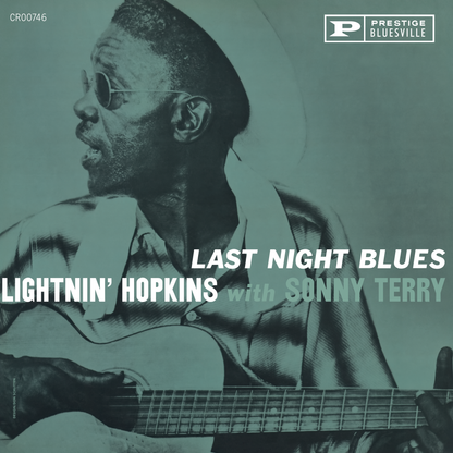 Last Night Blues (Bluesville Series) (LP) Vinyl Record