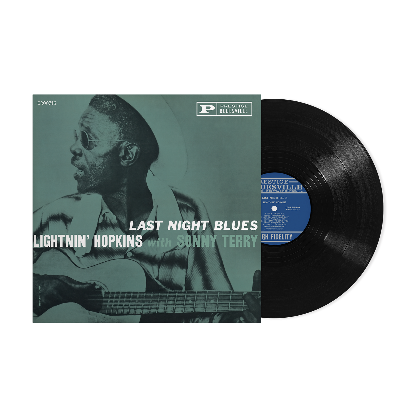 Last Night Blues (Bluesville Series) (LP) Vinyl Record