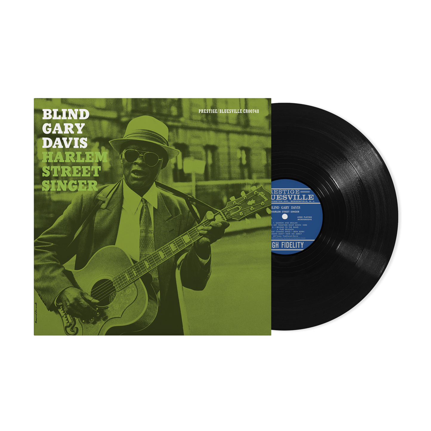 Harlem Street Singer (Bluesville Series) - 180G LP Vinyl Record
