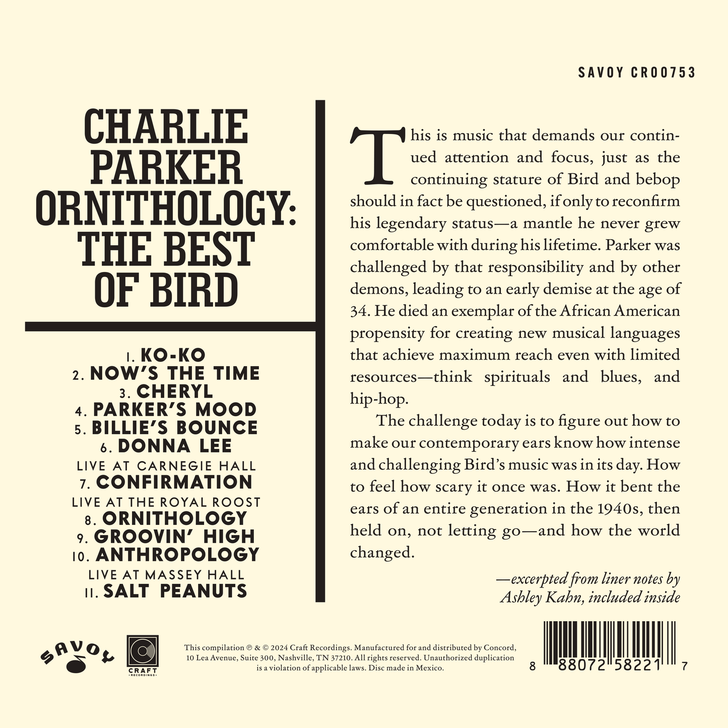 Ornithology: The Best Of Bird Music CD