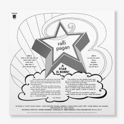 RALFI PAGAN (180G RED VELVET COLOR LP – FANIA EXCLUSIVE) Vinyl Record Vinyl Record