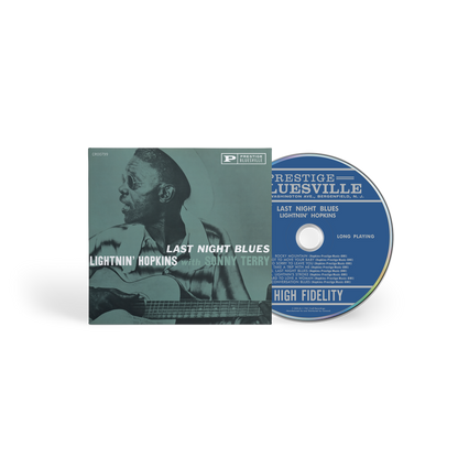 Last Night Blues (Bluesville Series) Music CD