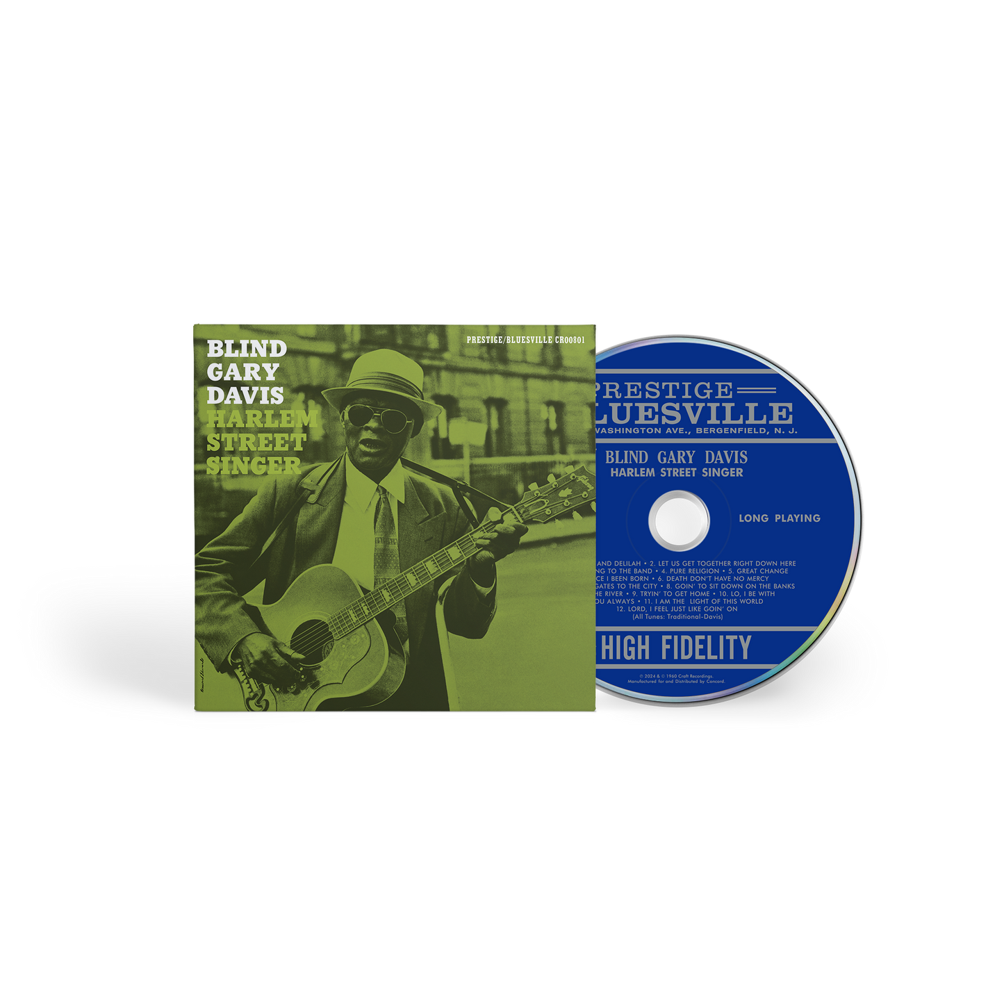 Harlem Street Singer (Bluesville Series) - Music CD