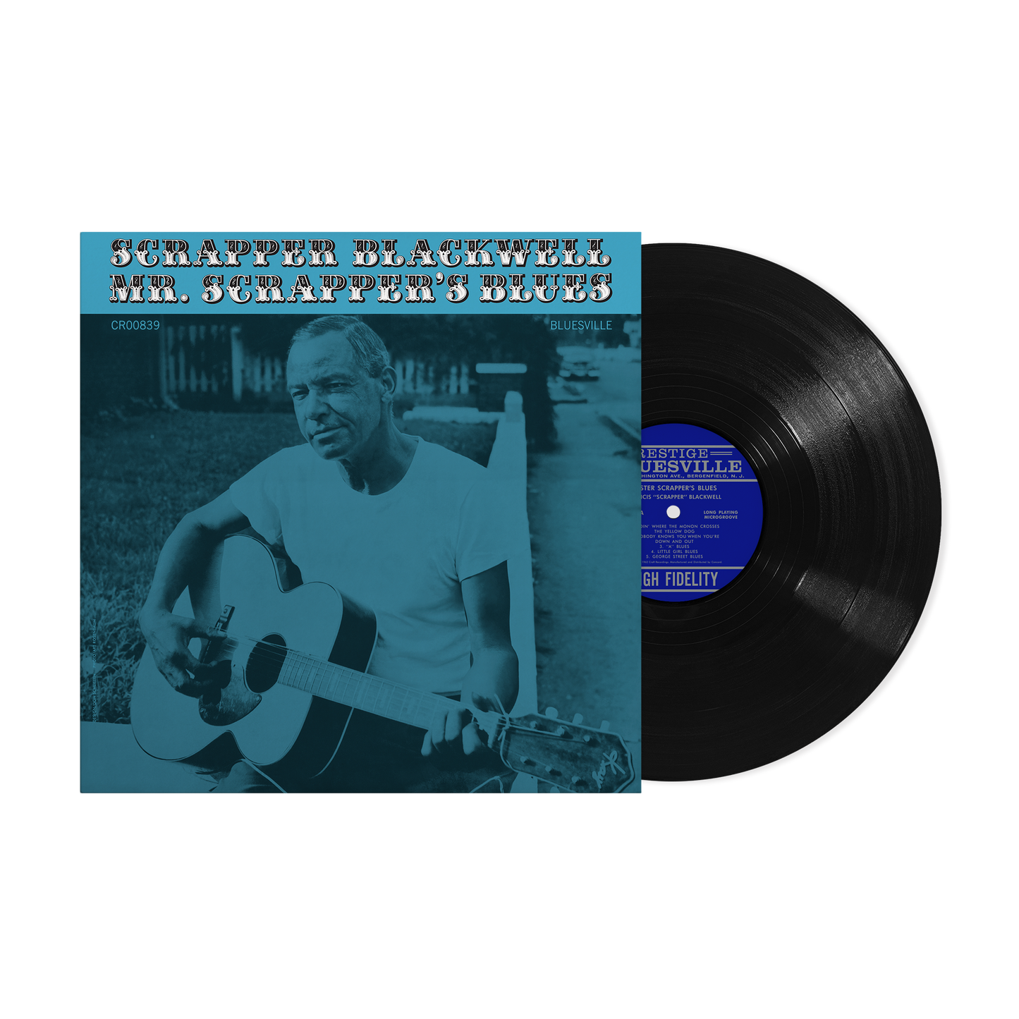 Mr. Scrapper’s Blues (Bluesville Series) (180g LP) Vinyl Record