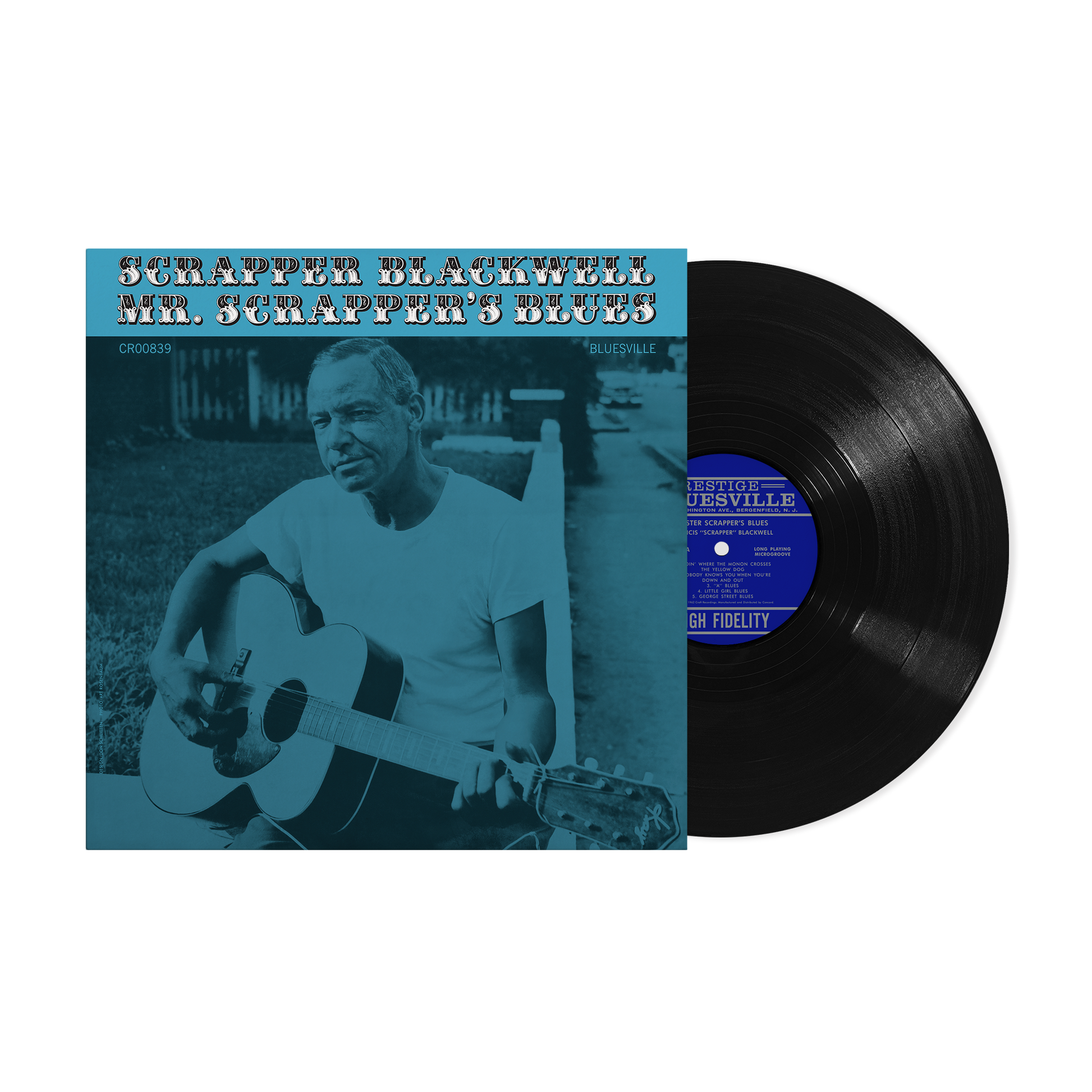 Mr. Scrapper’s Blues (Bluesville Series) (180g LP) Vinyl Record