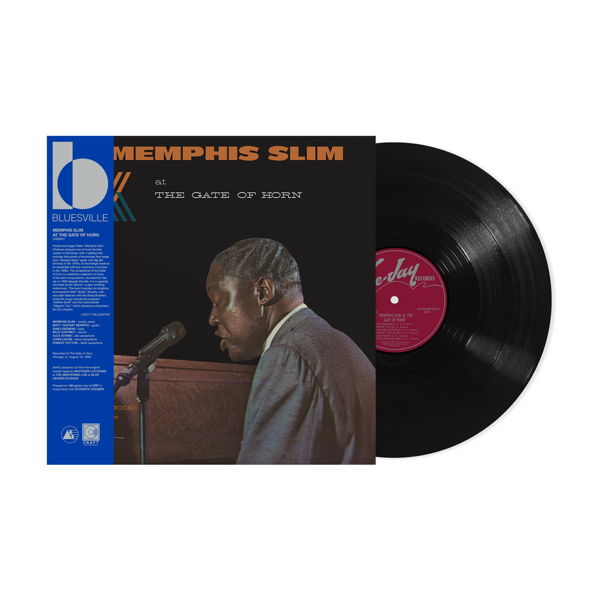 At The Gate of Horn (Bluesville Series) (180g LP) Vinyl Record