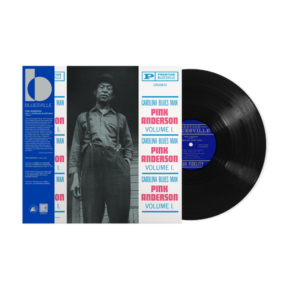 Carolina Blues Man, Volume 1 (Bluesville Series) (180g LP) Vinyl Record