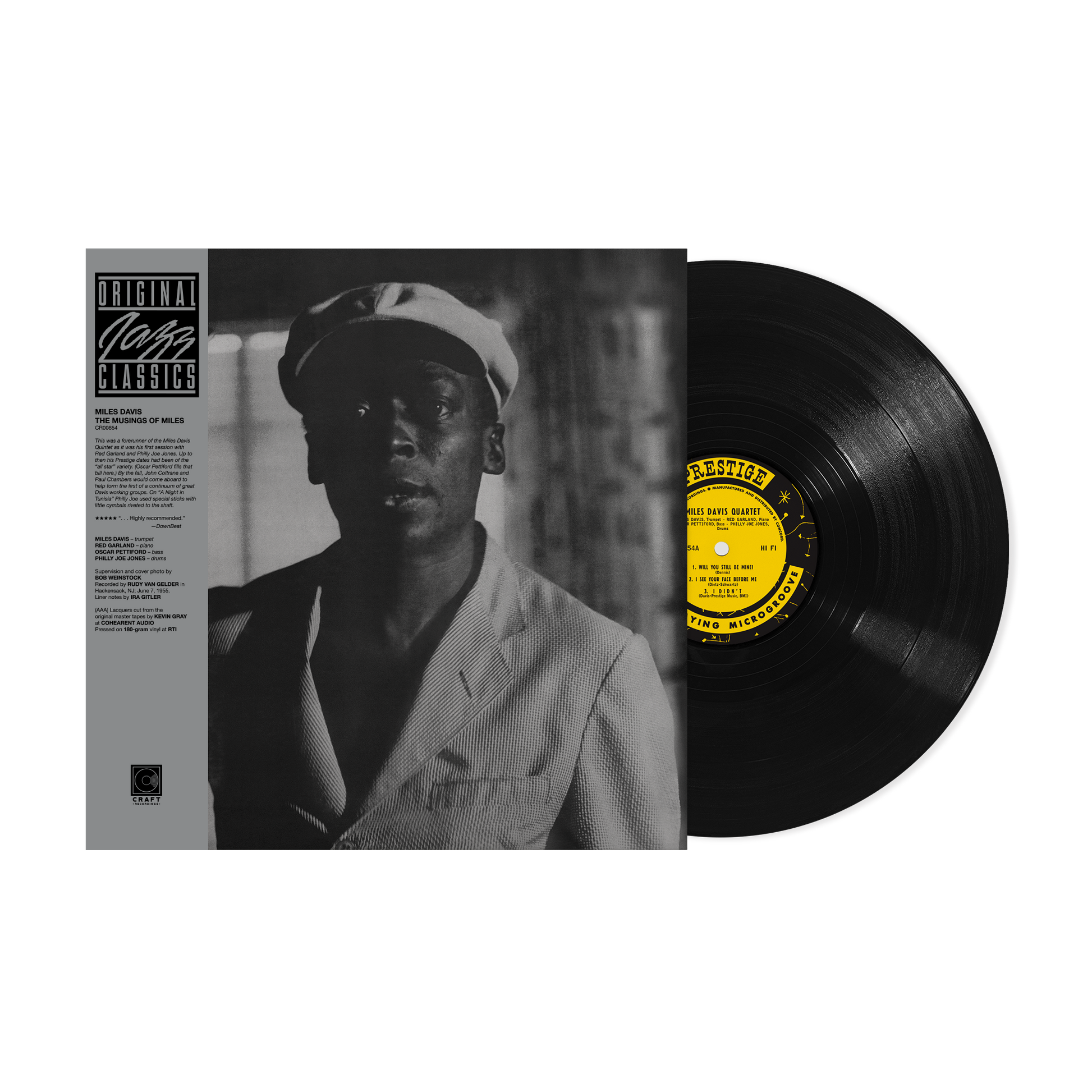 The Musings Of Miles (Original Jazz Classics Series)(180g LP) Vinyl Record