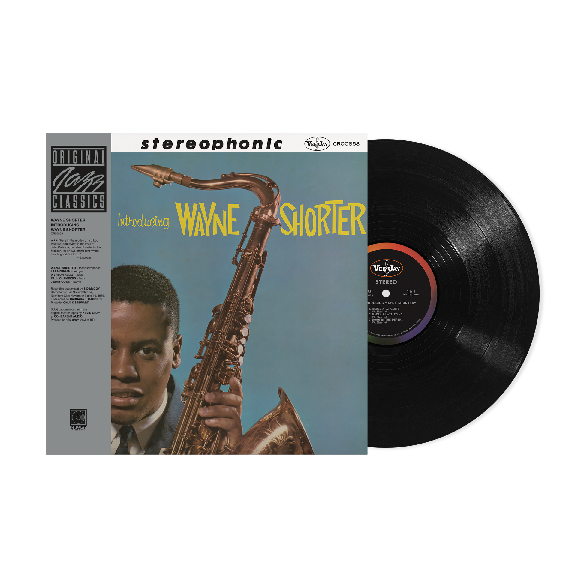 Introducing Wayne Shorter (Original Jazz Classics Series) (180g LP) Vinyl Record