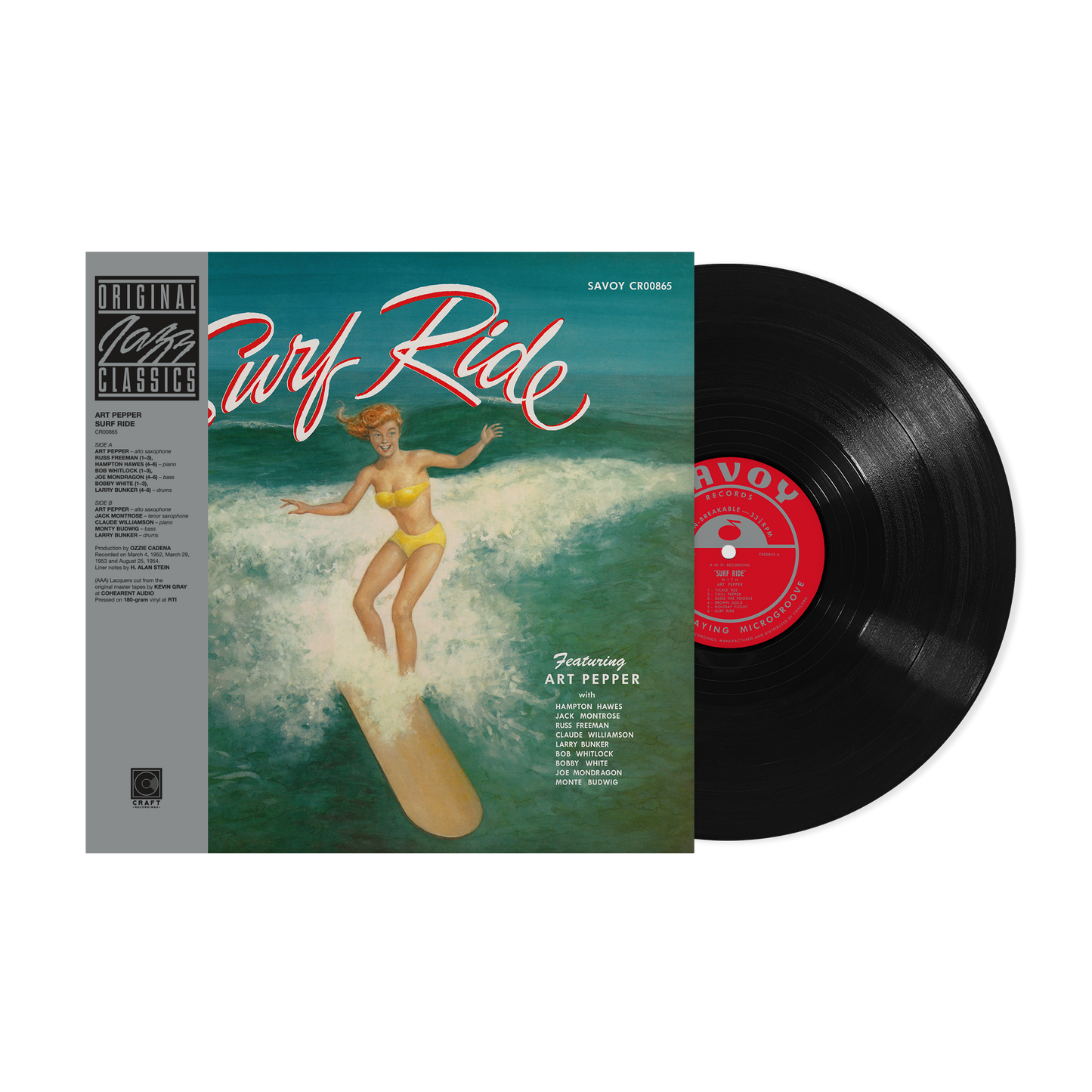 Surf Ride (Original Jazz Classics Series) (180g LP) Vinyl Record