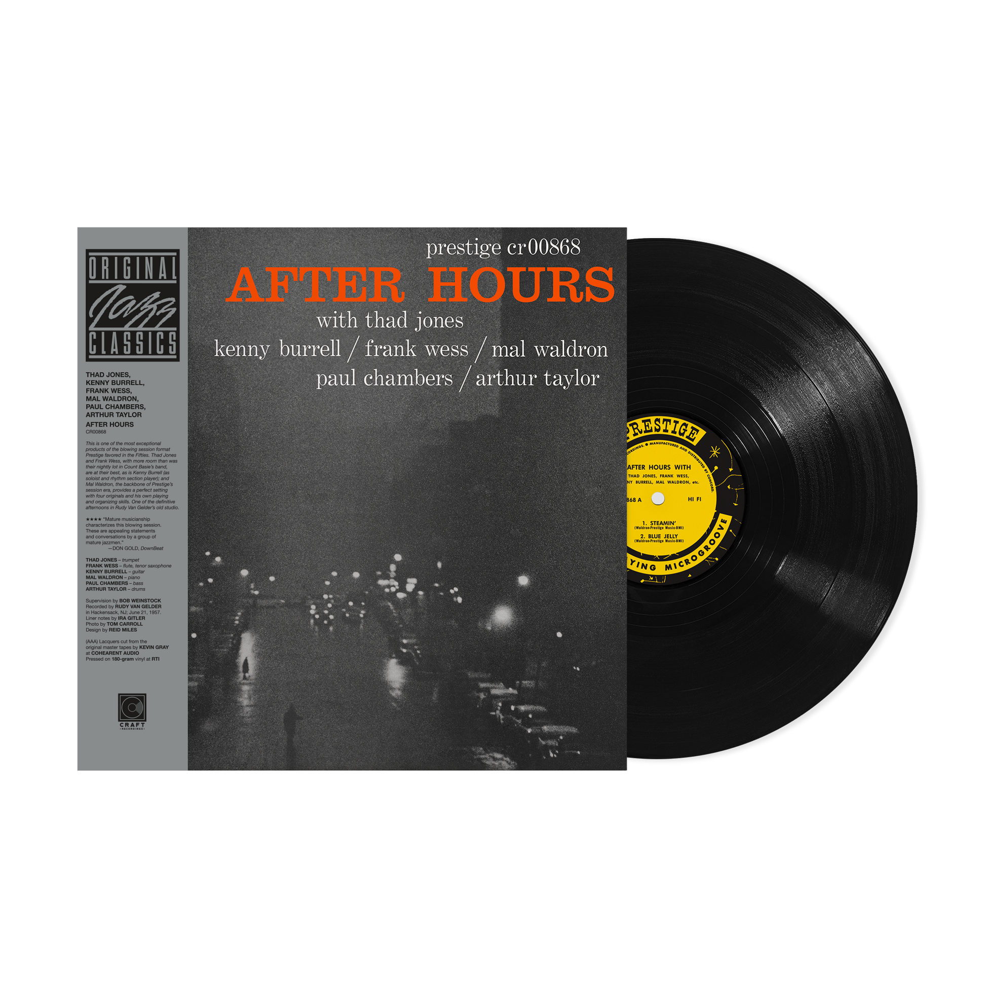 After Hours (Original Jazz Classics Series) (180g LP) Vinyl Record
