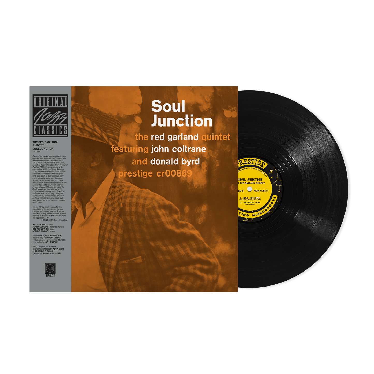 Soul Junction (Original Jazz Classics Series) (180g LP) Vinyl Record