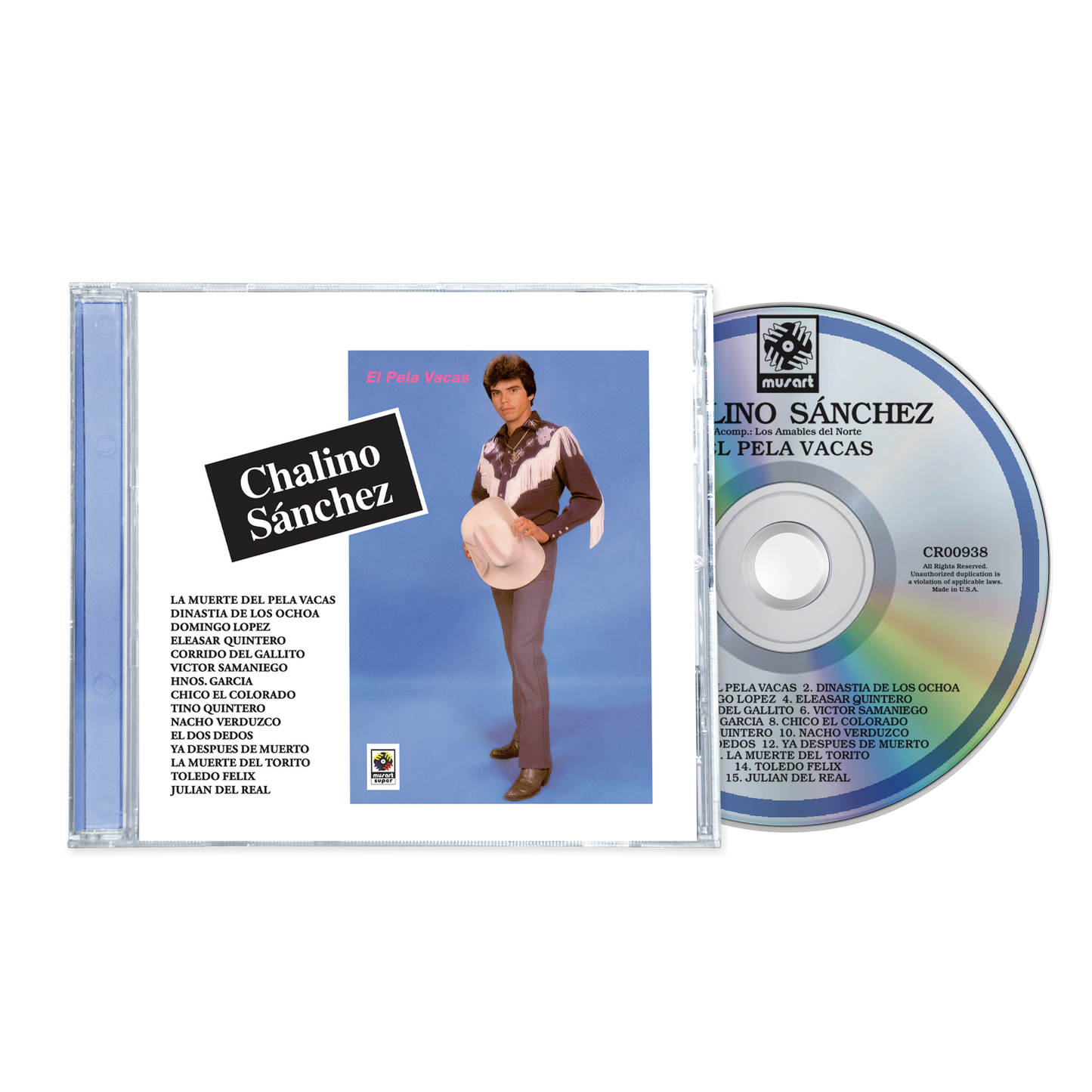 El Pela Vacas Music CD