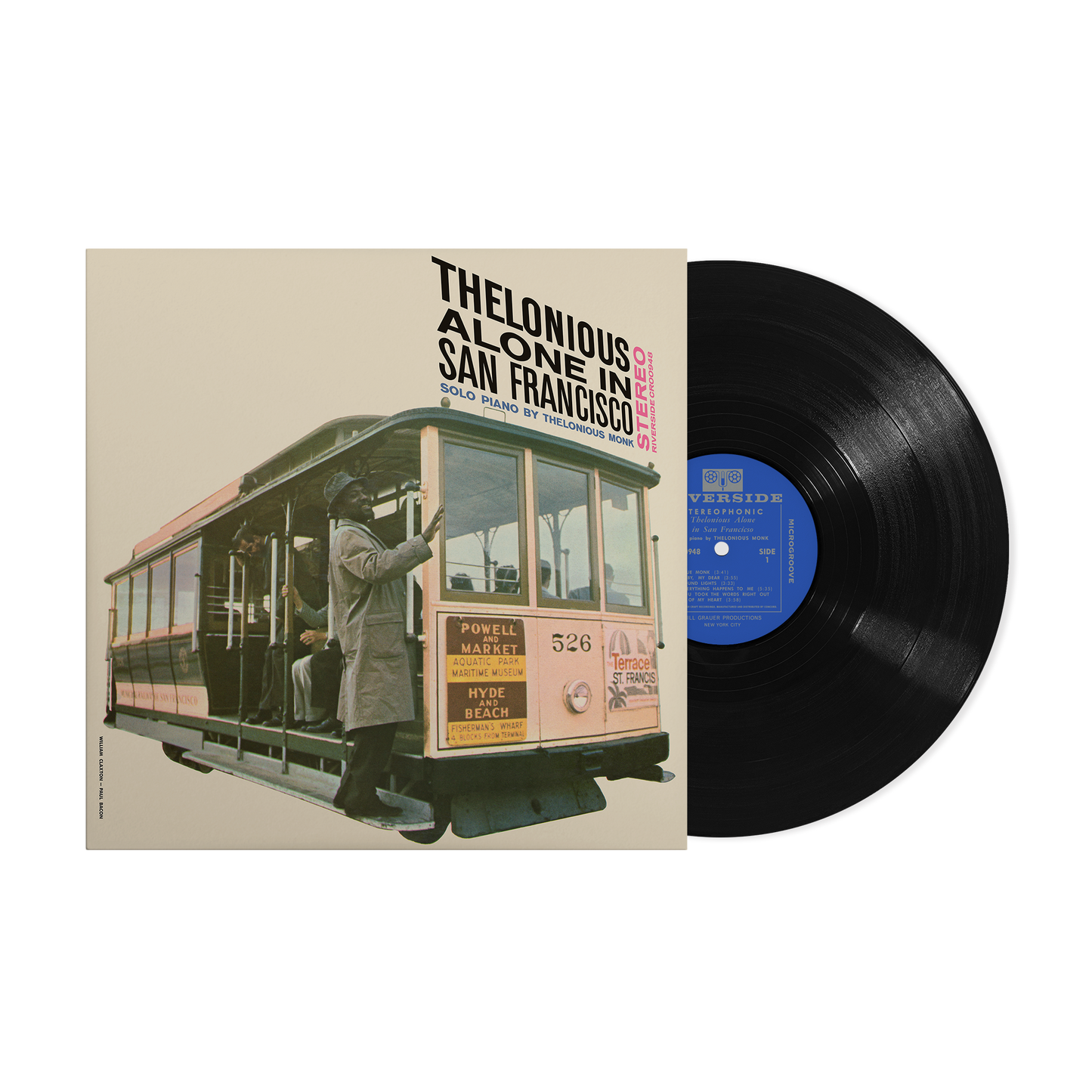 Thelonious Alone In San Francisco (Original Jazz Classics Series) (180g LP) Vinyl Record