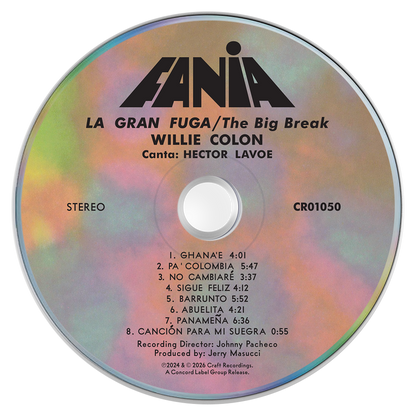 The Big Break – La Gran Fuga (CD) Music CD