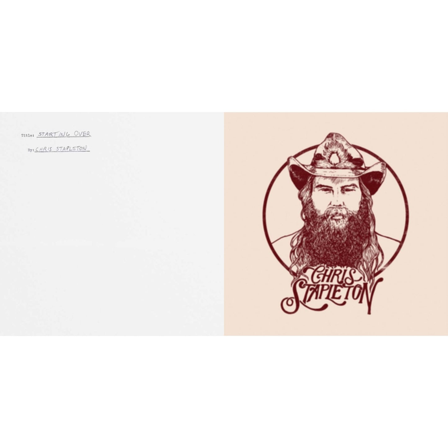 Chris Stapleton - Starting Over (2LP/180G) & From A Room: Vol.1