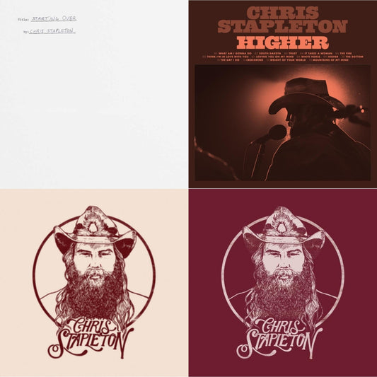 Chris Stapleton - Starting Over (2LP/180G) & Higher (2LP/180G) & From A Room: Vol.1 & From A Room: Volume 2