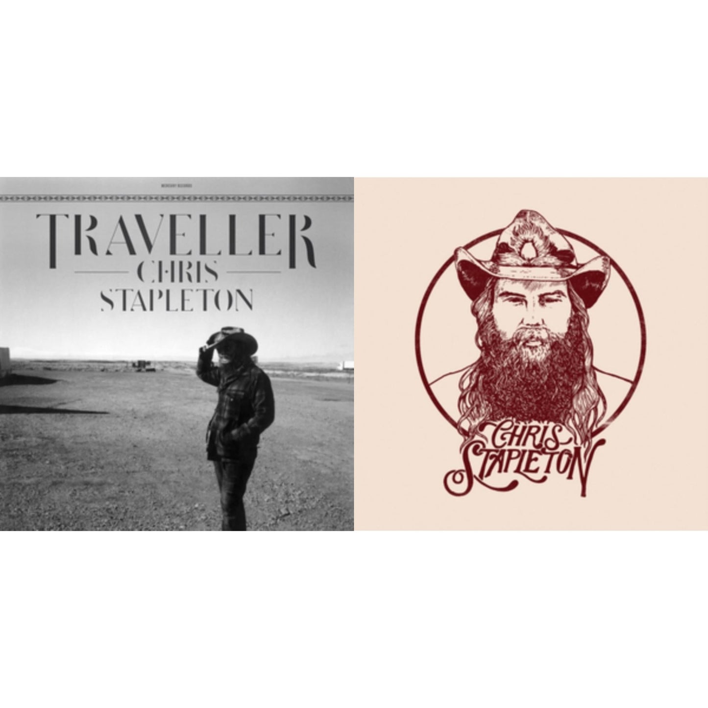 Chris Stapleton - Traveller & From A Room: Vol.1 - LP Vinyl Bundle