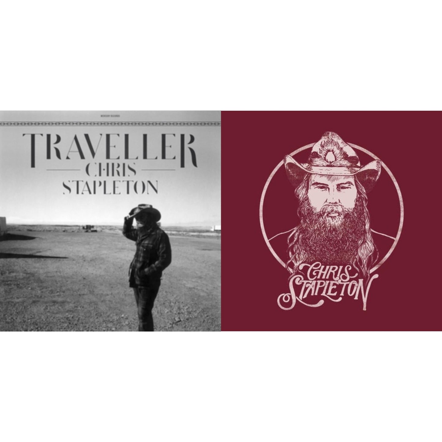 Chris Stapleton - Traveller & From A Room: Volume 2 - LP Vinyl Bundle