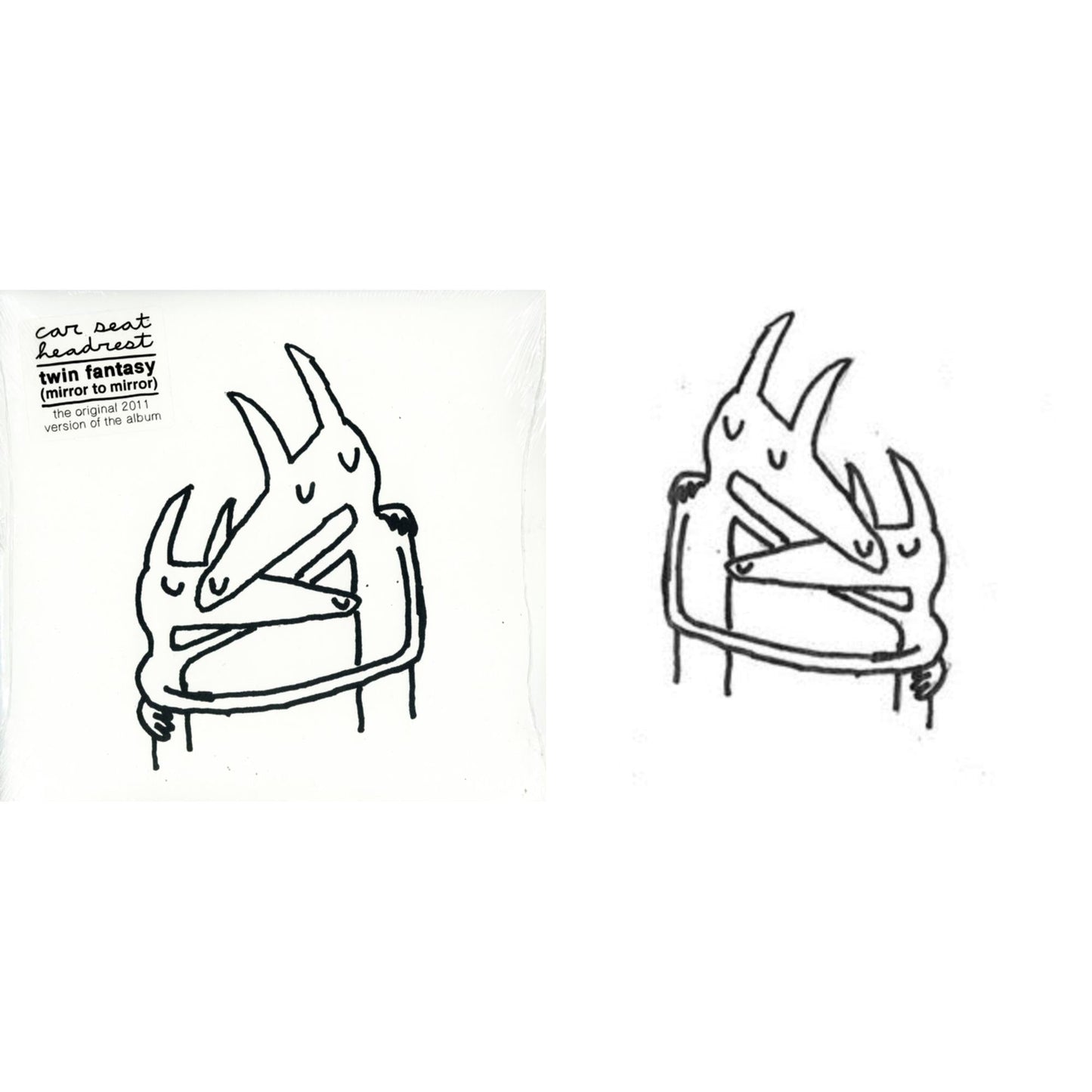 Car Seat Headrest - Twin Fantasy & Twin Fantasy (Mirror To Mirror) (White LP Vinyl)