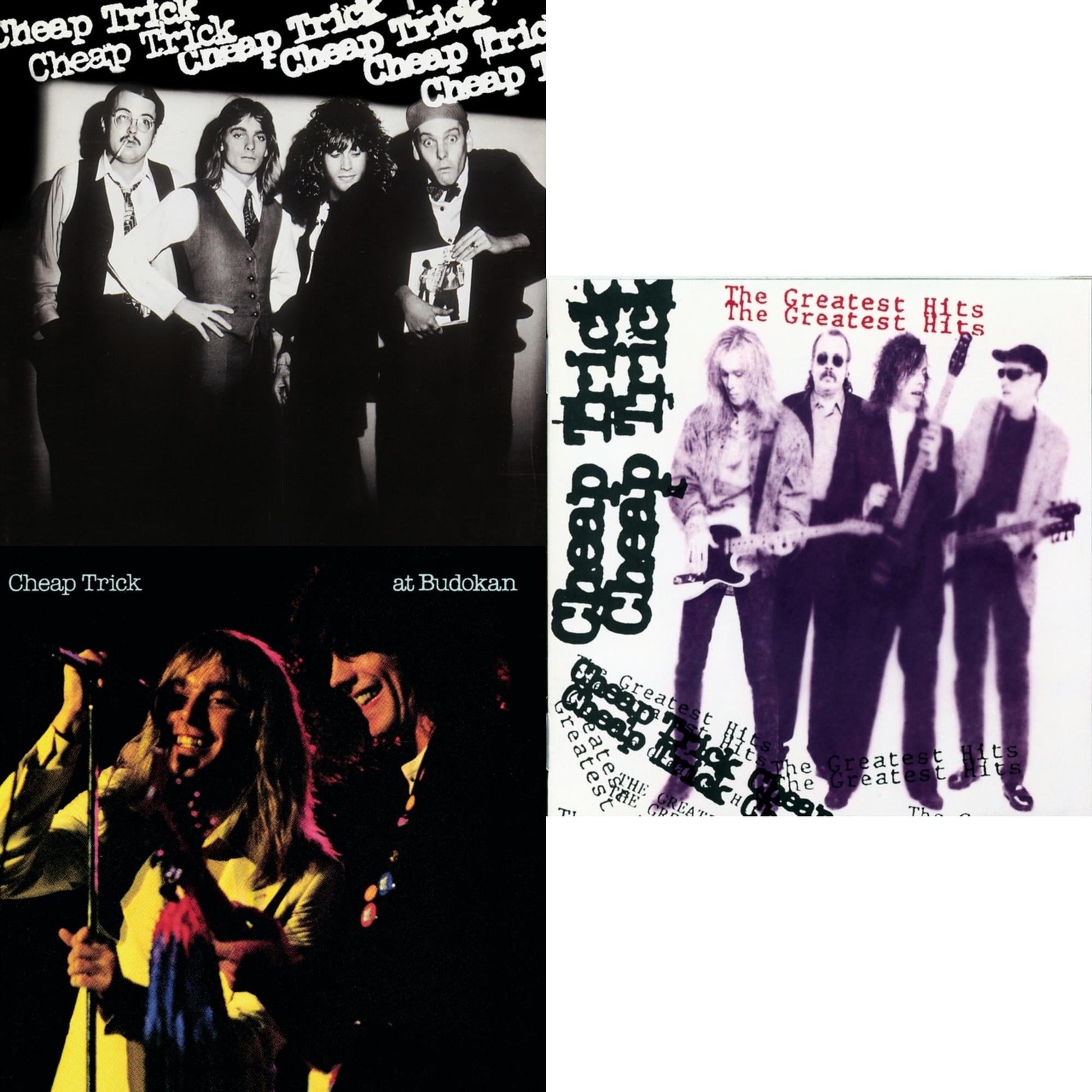 Cheap Trick - Cheap Trick & Cheap Trick At Budokan & Greatest Hits - CD Bundle