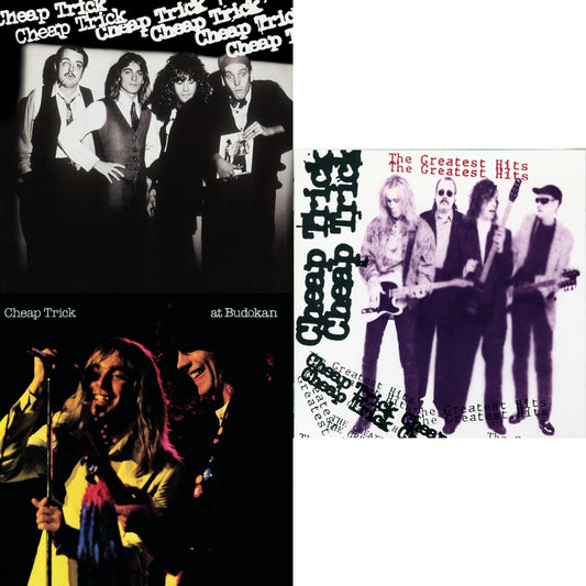Cheap Trick - Cheap Trick & Cheap Trick At Budokan & Greatest Hits - CD Bundle