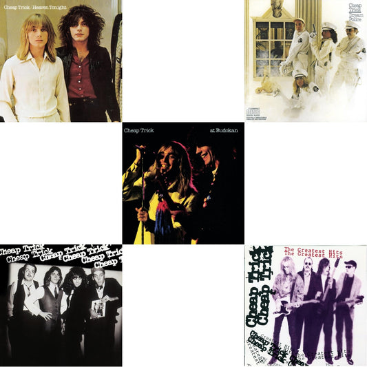 Cheap Trick - Heaven Tonight & Cheap Trick & Cheap Trick At Budokan & Dream Police & Greatest Hits - CD Bundle