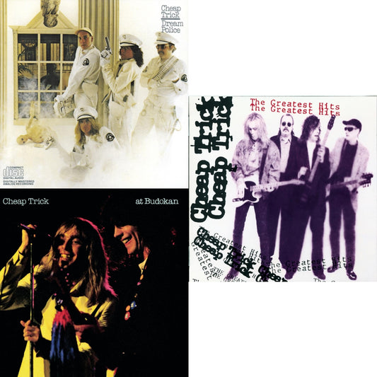 Cheap Trick - Cheap Trick At Budokan & Dream Police & Greatest Hits - CD Bundle