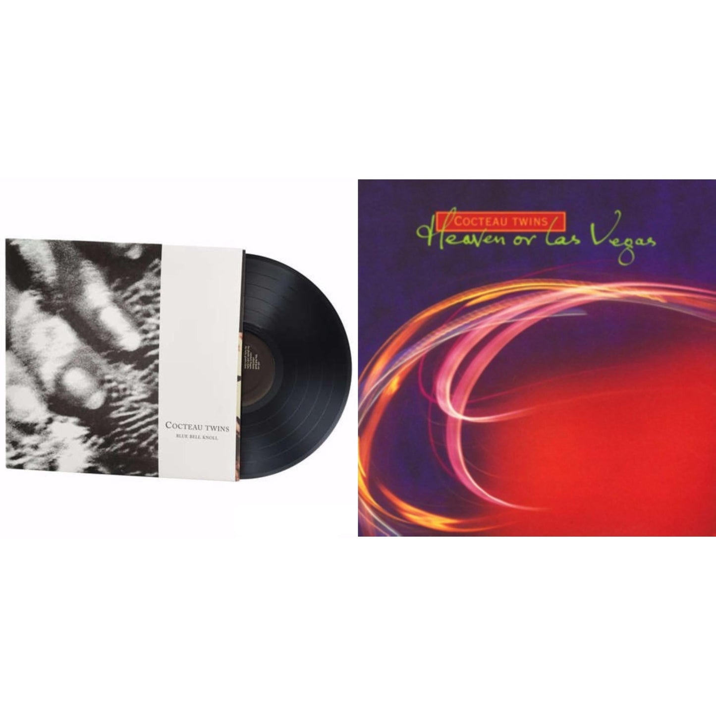 Cocteau Twins - Blue Bell Knoll & Heaven Or Las Vegas - LP Vinyl Bundle