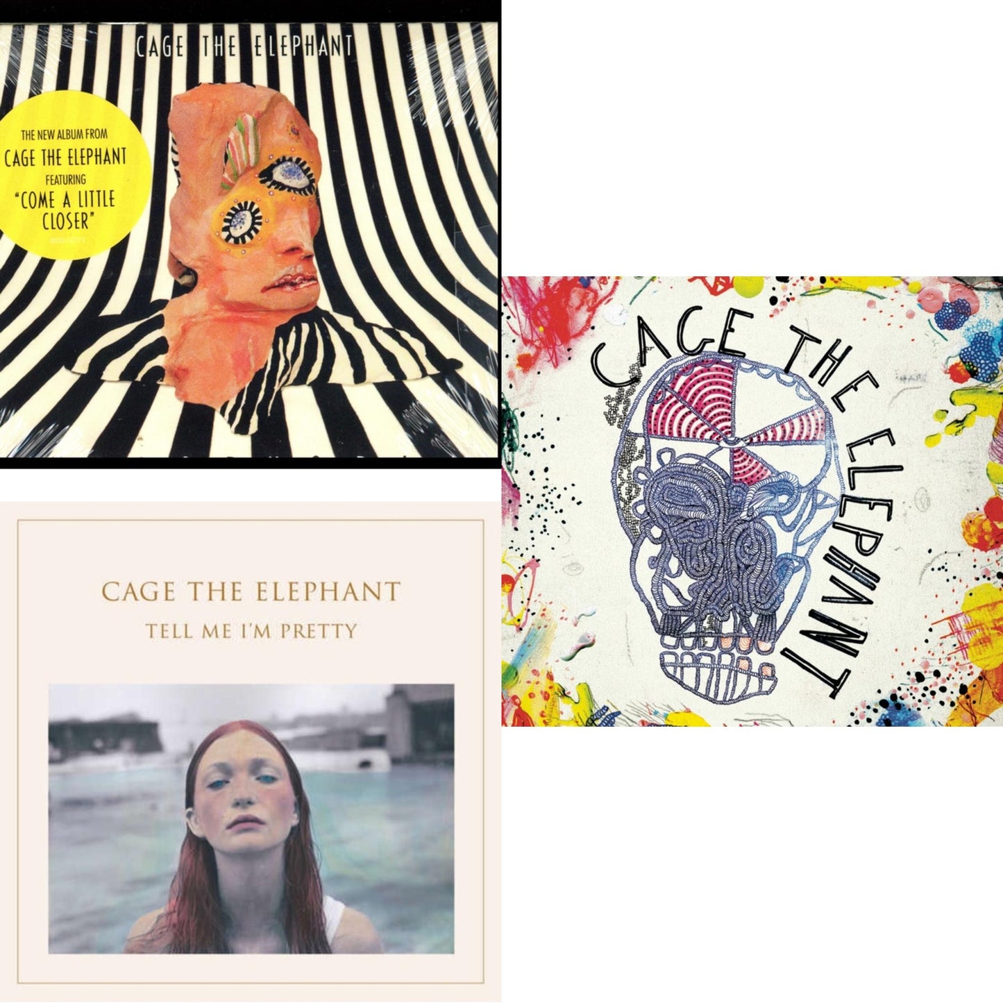 Cage The Elephant - Melophobia & Tell Me I'm Pretty & Cage The Elephant - CD Bundle