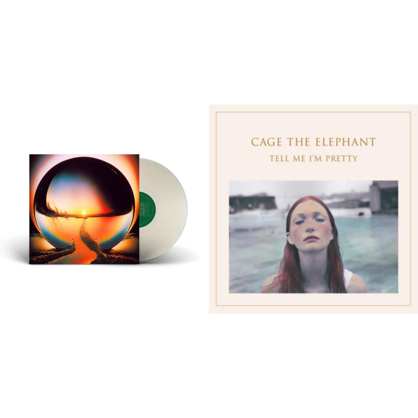 Cage The Elephant - Neon Pill (Milky Clear LP Vinyl) (I) & Tell Me I'm Pretty (180G/Dl Card/Gatefold)