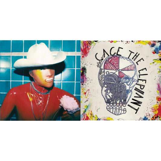 Cage The Elephant - Social Cues (140G/Dl Insert) & Cage The Elephant (180G) - LP Vinyl Bundle