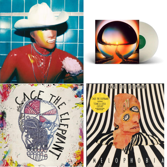 Cage The Elephant - Social Cues (140G/Dl Insert) & Neon Pill (Milky Clear LP Vinyl) (I) & Cage The Elephant (180G) & Melophobia (180G/Dl Card)