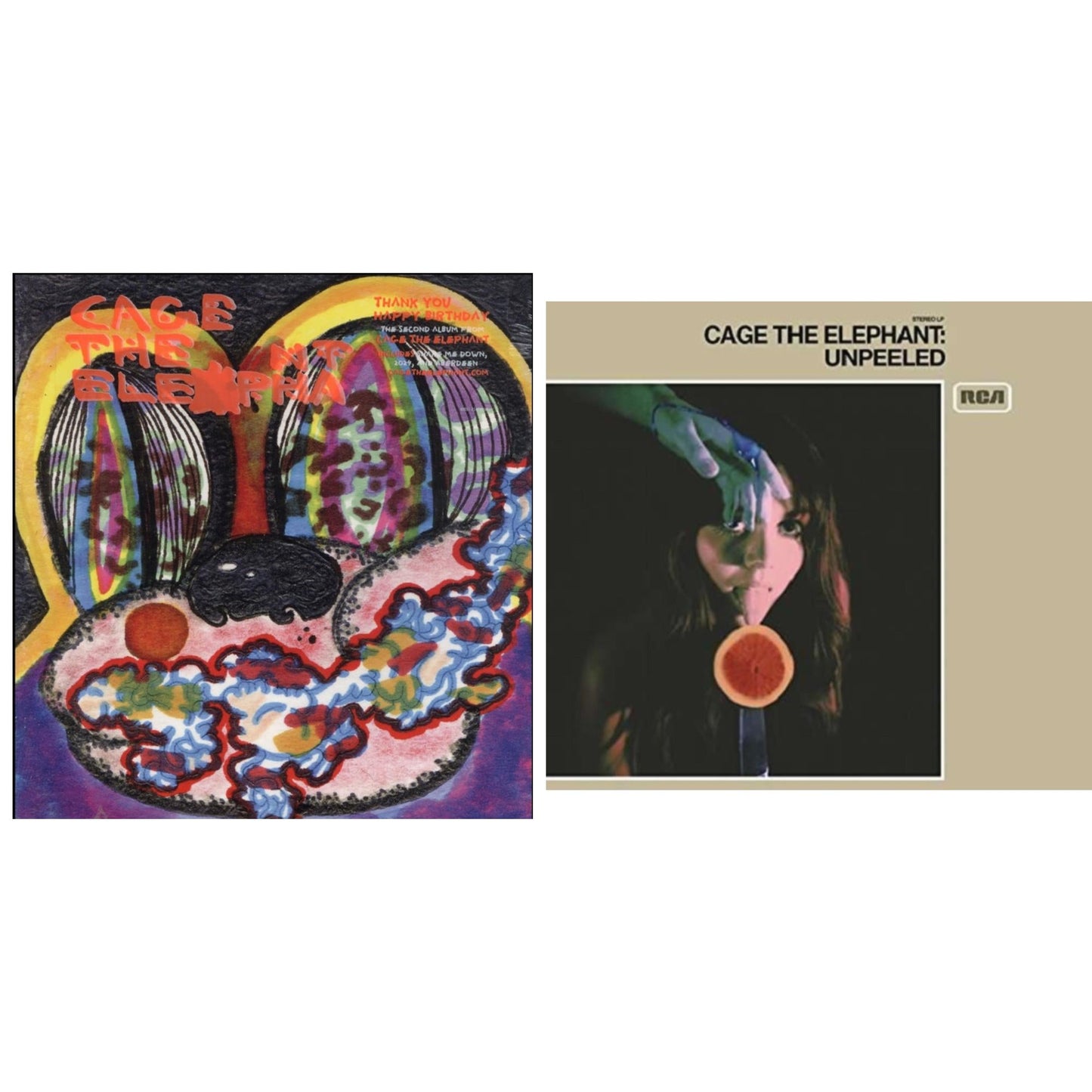 Cage The Elephant - Thank You Happy Birthday & Unpeeled (2LP/140G/Gatefold)